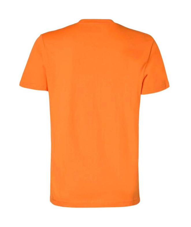 Camiseta Kappa Cremy Korporate Orange Popsicle...
