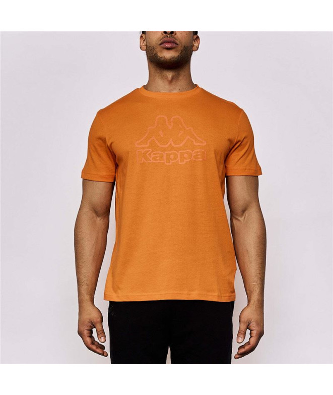 Camiseta Kappa Cremy Korporate Orange Popsicle...