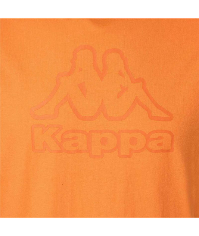 Camiseta Kappa Cremy Korporate Orange Popsicle...