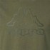 Camiseta Kappa Cremy Korporate Verde Azeitona Homem