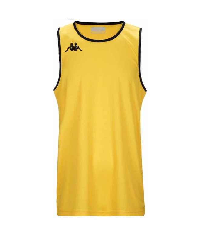 Sweat Basket-ball Kappa Homme Danco Jaune/Noir