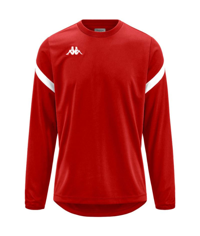 Sweat Fitness Kappa Homme Dolvano Rouge/Blanc