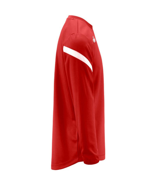 Sweat Fitness Kappa Homme Dolvano Rouge/Blanc
