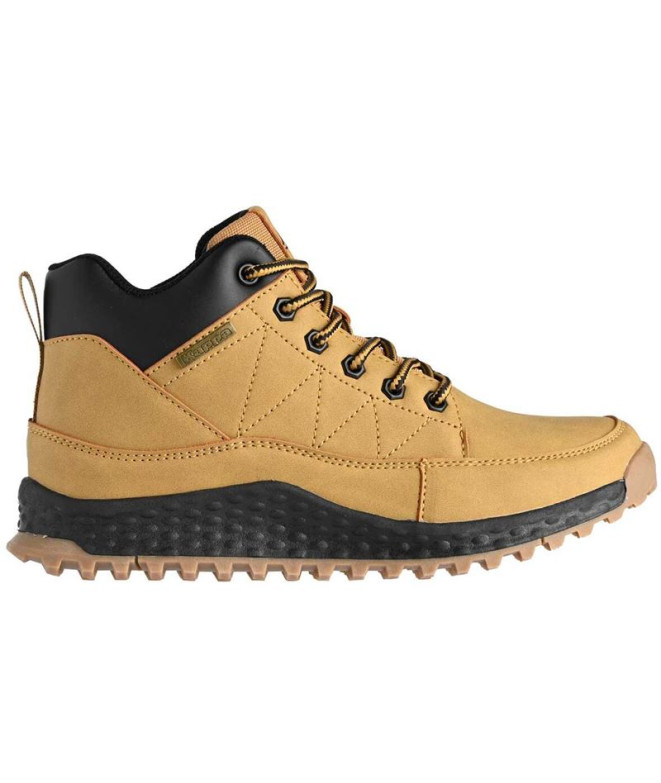 Bota Kappa Andem Jr Lace Infantil Amarillo Tan/Negro
