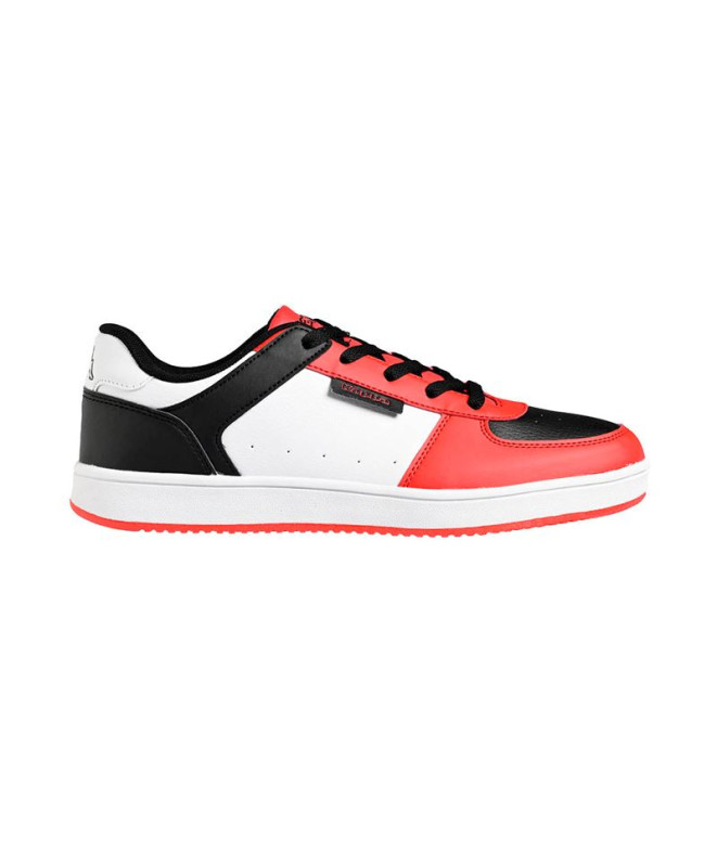 Chaussures Kappa Homme Malone Blanc/Noir/Rouge