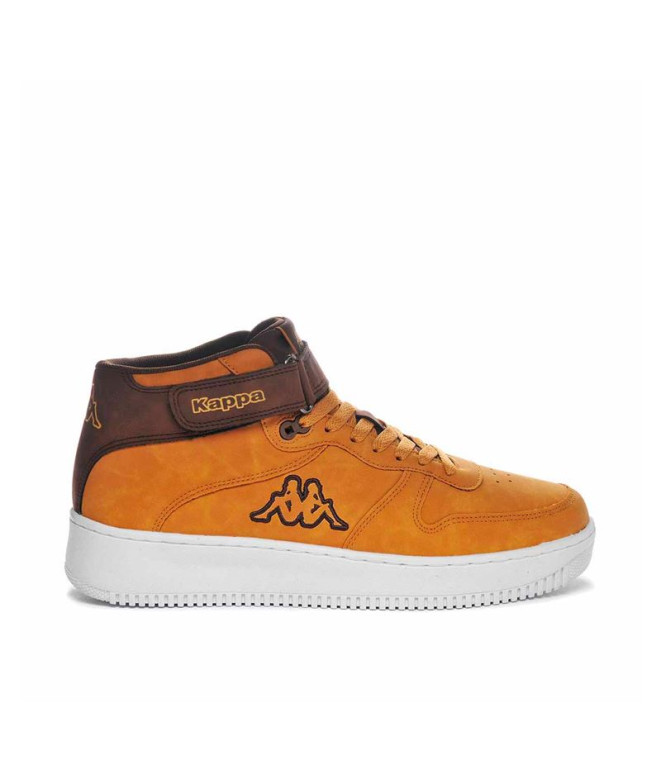 Zapatillas Kappa Maserta 4 Md Hombre Amarillo Tan/Marrón
