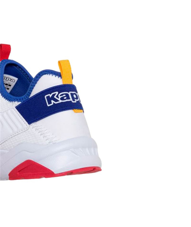 Chaussures SAN PUERTO LACE JR Blanc Bleu