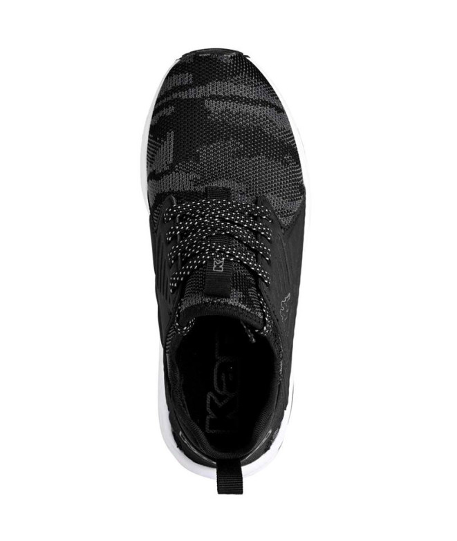 Chaussures SAN PUERTO LACE JR Noir Blanc