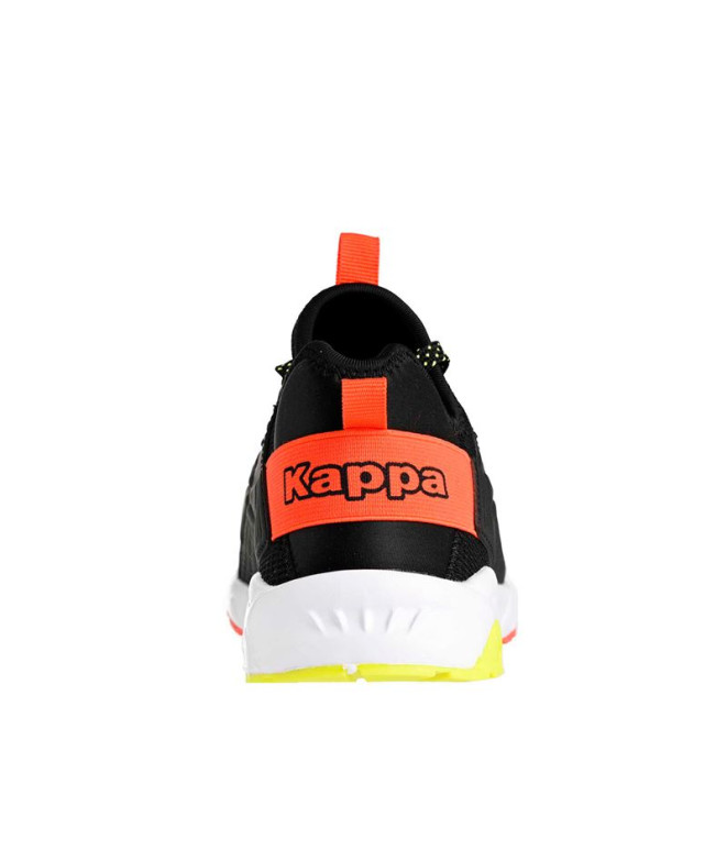 Chaussures SAN PUERTO LACE JR Noir Orange