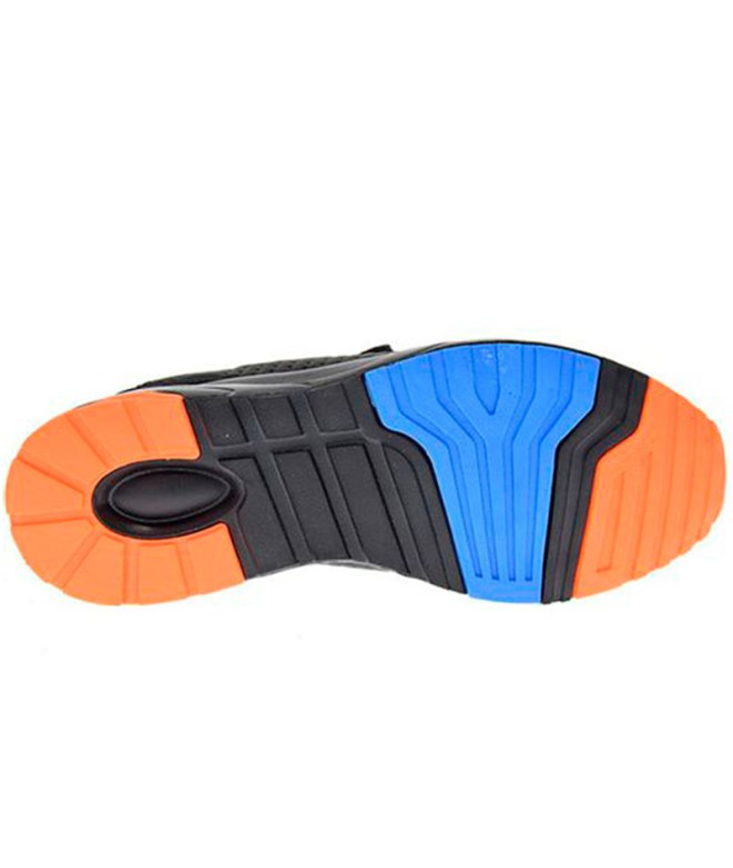 Chaussures SAN PUERTO LACE JR Noir Bleu