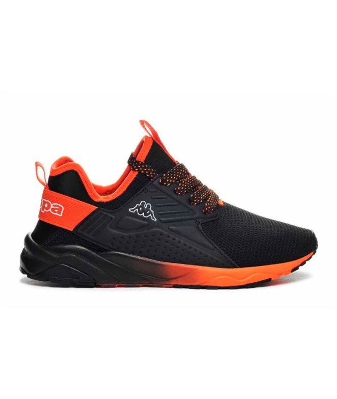 Zapatillas Kappa San Puerto Lace Negro Naranja Infantil