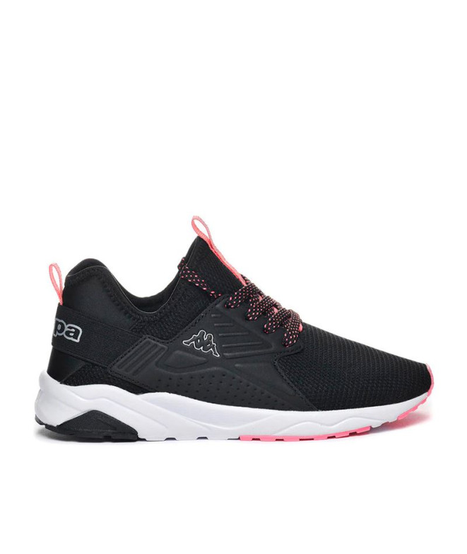 Zapatillas Kappa San Puerto Lace Jr Infantil Negro/Pink