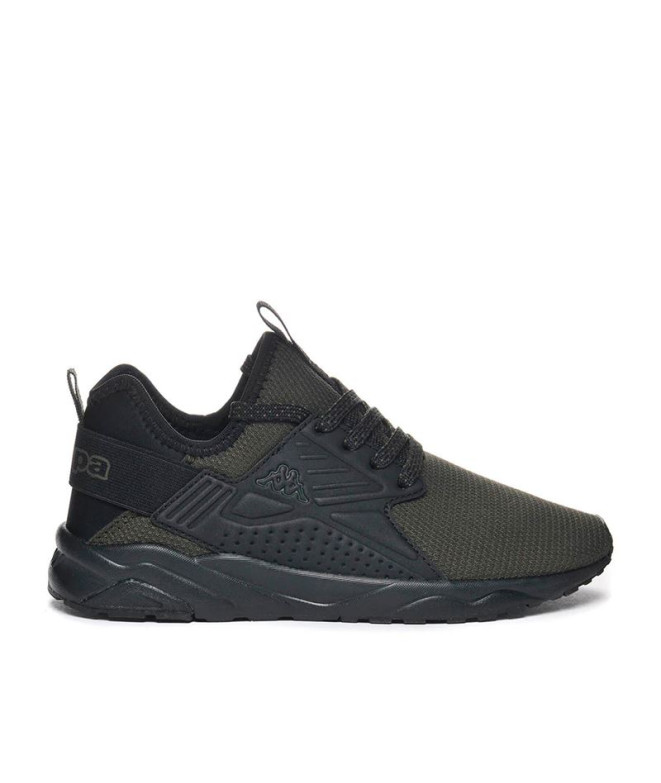 Zapatillas Kappa San Puerto Lace Jr Infantil Negro/Verde Dk