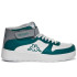 Sapatilhas Kappa Maserta Md V Branco/Verde Dk