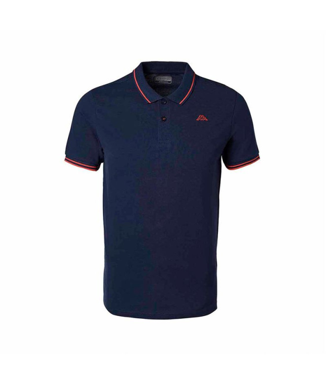 T-shirt Polo EZIO KORPORATE MAN Bleu Rouge