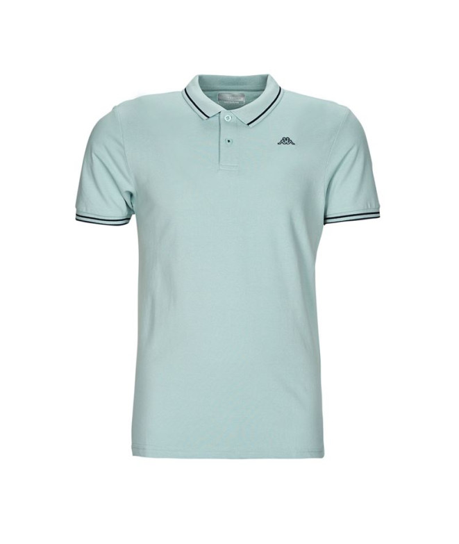 Polo Kappa Ezio Korporate Gris Bleu clair Bleu marine Homme