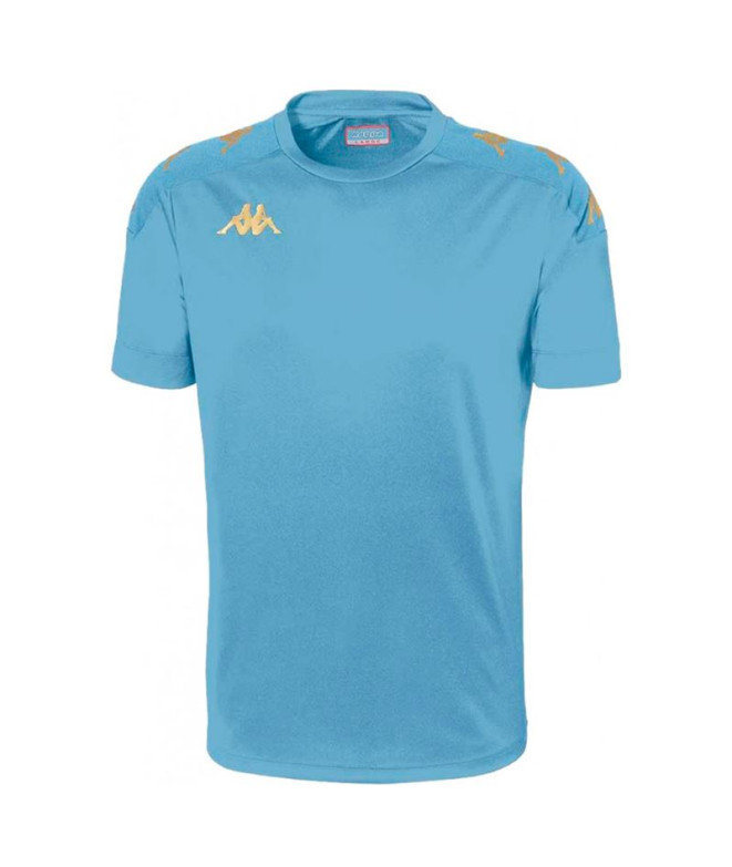 Camiseta Futebol Kappa de Gianto Azul claro