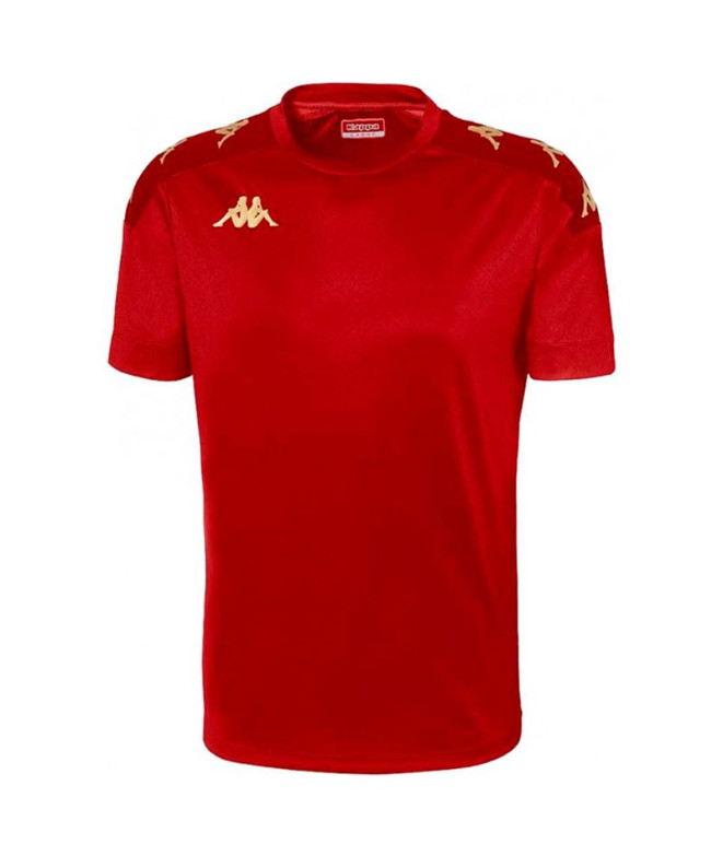 Camiseta de fútbol Kappa Gianto Hombre Rojo