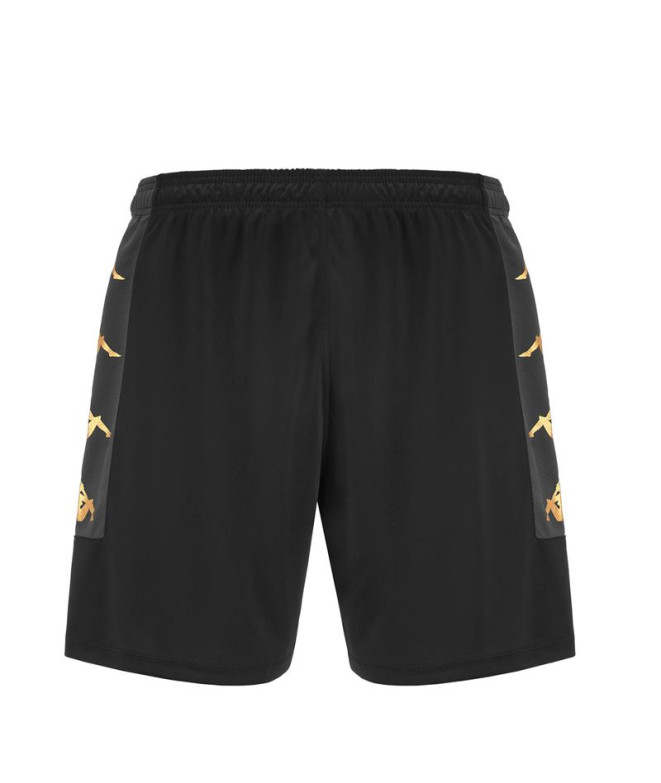 Pantalones de fútbol Kappa Gondo Negro