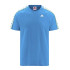 Camiseta Kappa Homem 222 Coeni Slim Band Azul/branco/verde