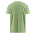 Camiseta Kappa Homem 222 Coeni Slim Band Verde/Branco/Azul