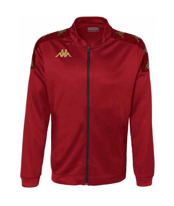 Chaqueta de Chándal Kappa Giullio Hombre Zafiro Dalia roja/roja dk