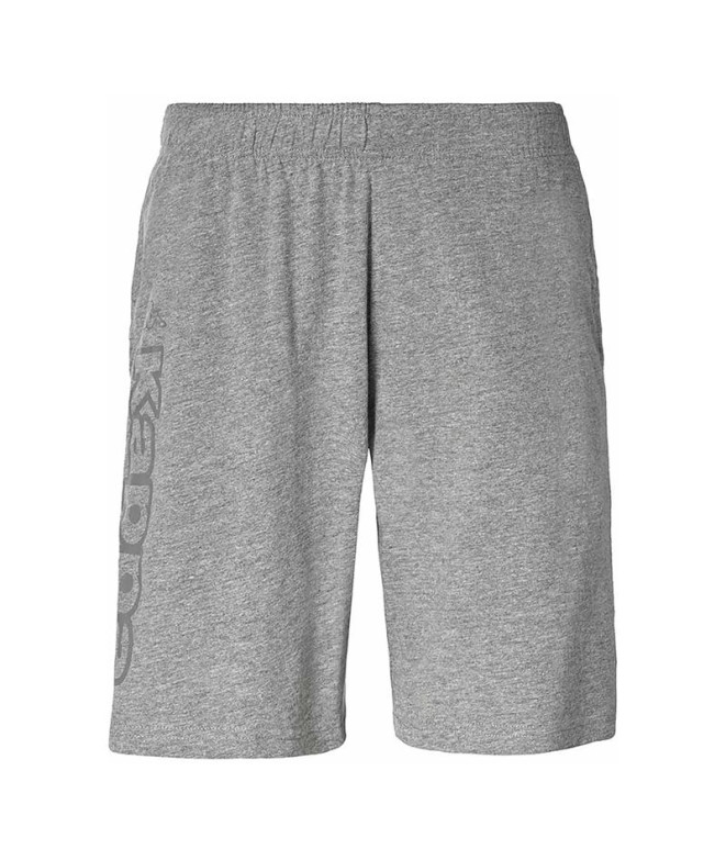 Calça Kappa Homem Cormi Short Korporate Cinzento