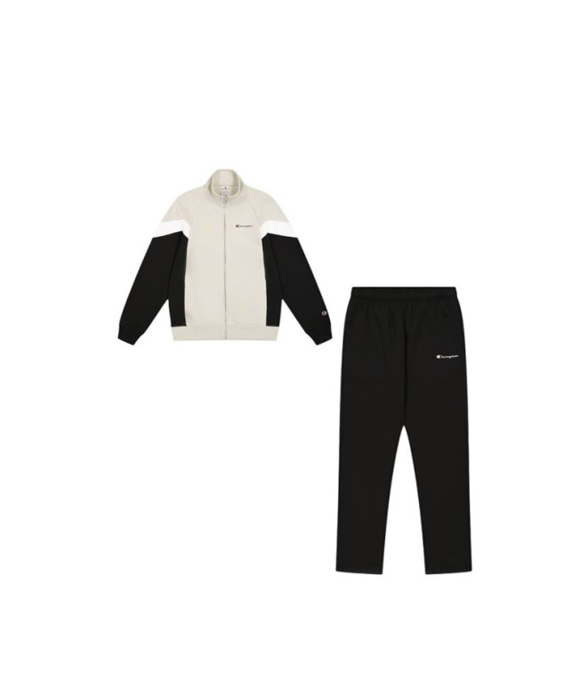 Ensemble Champion Homme Sweatsuit Beige Black