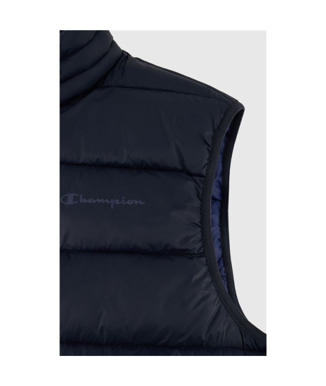 Veste Champion Homme Gilet en polyfibre bleu
