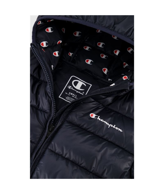 Chaqueta Champion Hooded Infantil  Azul