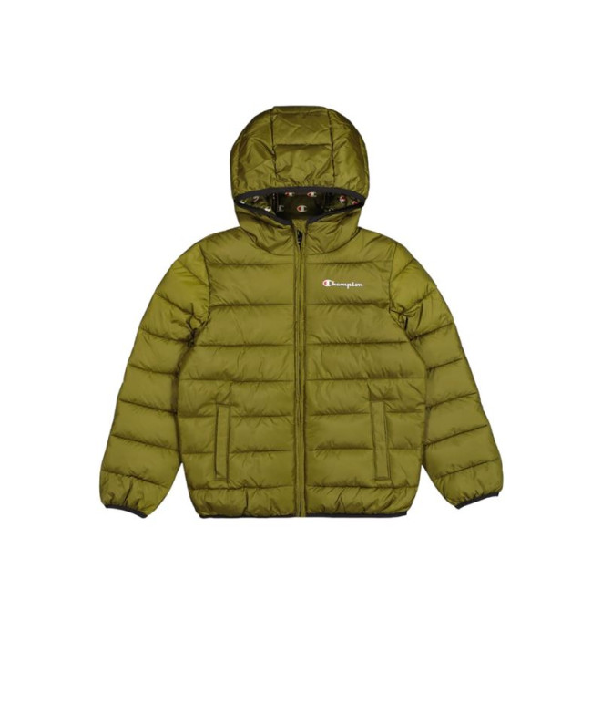 Chaqueta Champion Hooded Jacket Infantil Verde