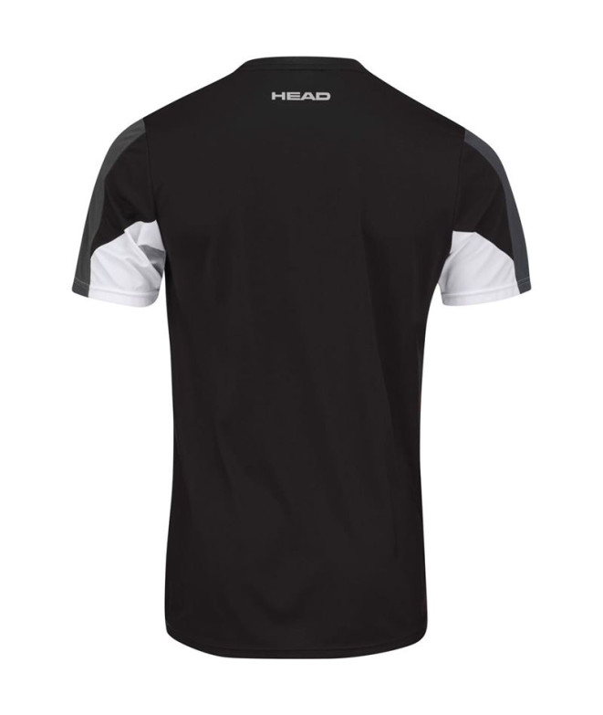 T-shirt Tennis Head Enfant de Club 22 Tech Black
