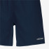 Bermuda de Tenis Head Club Infantil Azul Oscuro