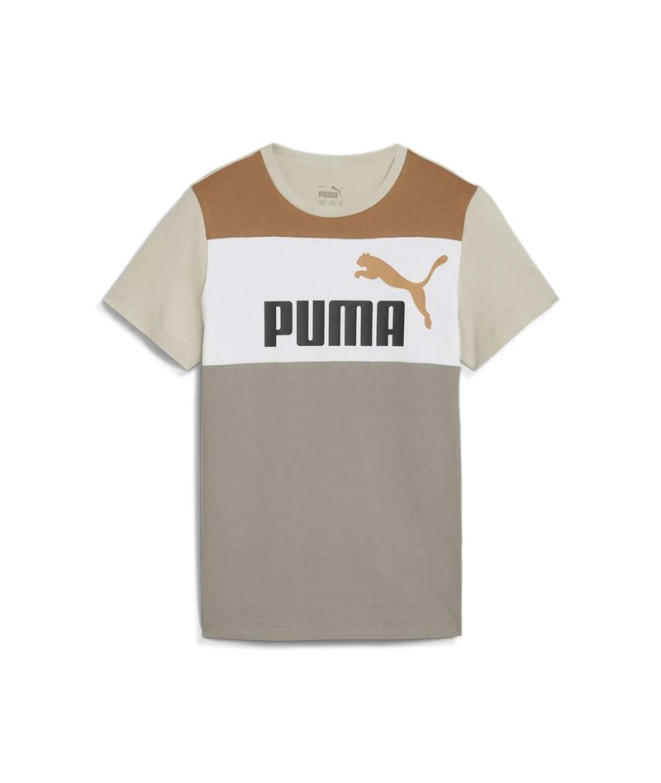 Camiseta Bloco Puma Ess Menino