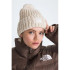 Gorro de Montaña The North Face Cozy Chunky Cabin Gardenia Blanco