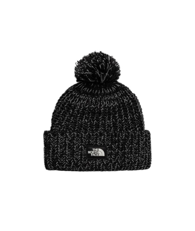 Bonnet Montagne The North Face de Cozy Chunky Cabin Tnf Black/White