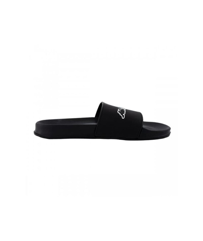 Chanclas Kappa Gatip Hombre Negro/Blanco