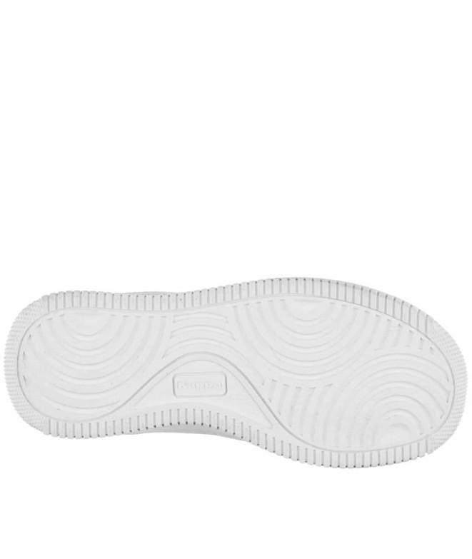 Sapatilhas Kappa Infantil Maserta Kid Branco