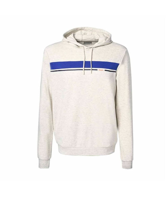 Sweat Fitness Kappa de Affragola Active Off White Homme