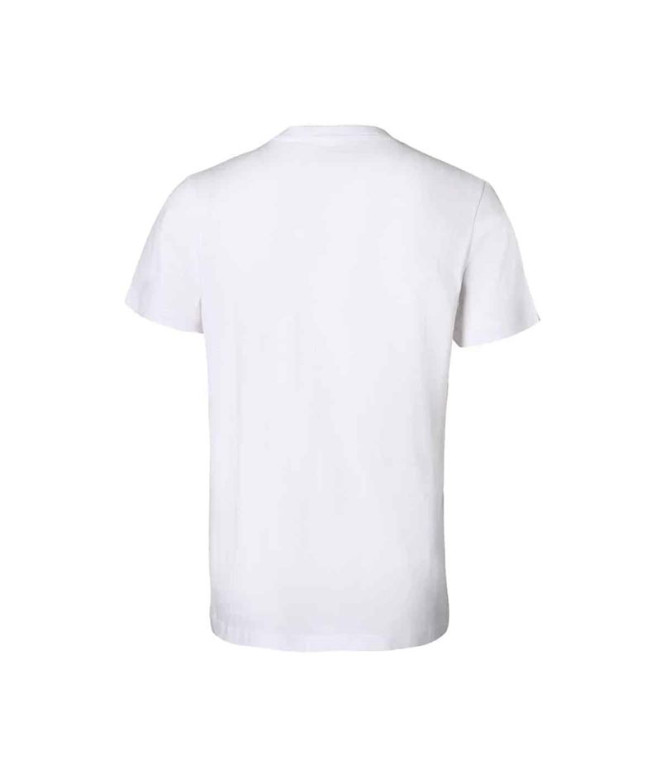 Camiseta Kappa Cremy Korporate Branco Homem