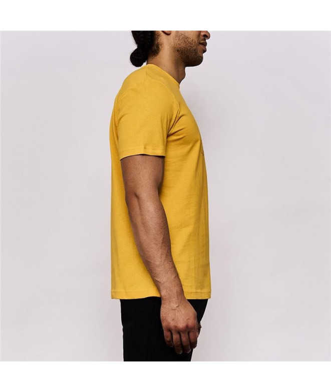 Camiseta Kappa Cremy Korporate Amarelo Homem