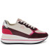 Zapatillas Kappa Geena Mujer Beige Lt/Purple