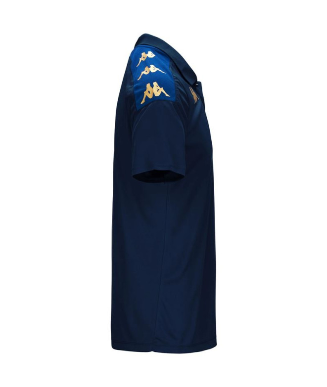 Polo Kappa Homme 4Futbol Ghiolo Bleu...