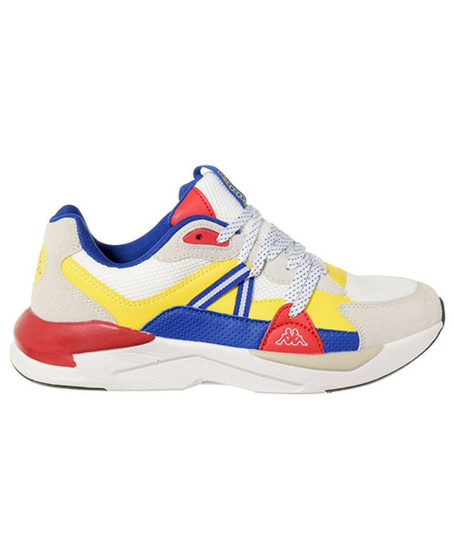 Zapatillas Kappa Holborn Hombre Azul Princess/Blanco/ Rojo Mid