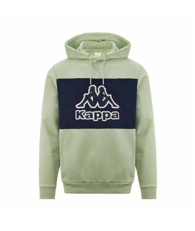 Moletom Kappa Homem Ferti Swt Sage Verde/Navy Blue