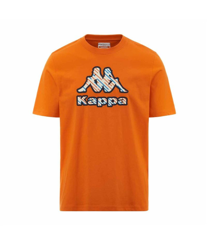 Camiseta Kappa Homem T-shirt completa Popsicle Orange