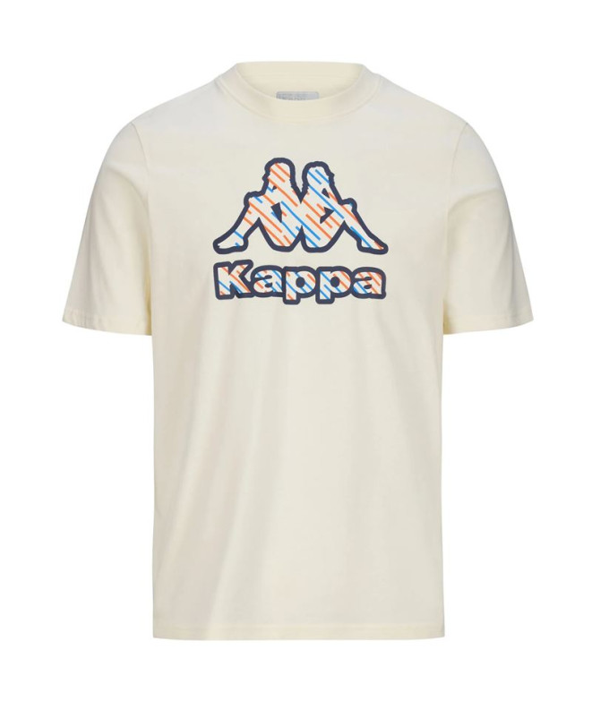 Camiseta Kappa Homem T-shirt completa White Whisper