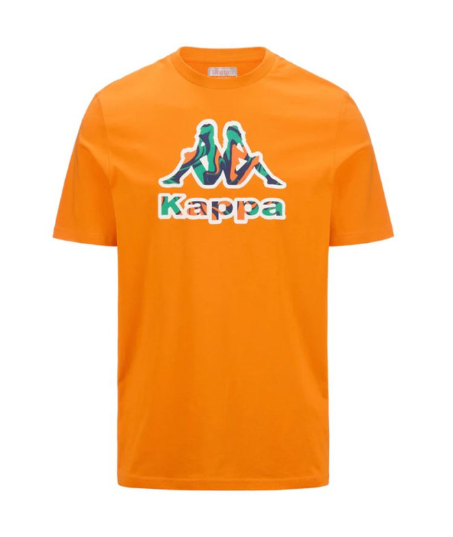 Camiseta Kappa Homem Laranja Fioro