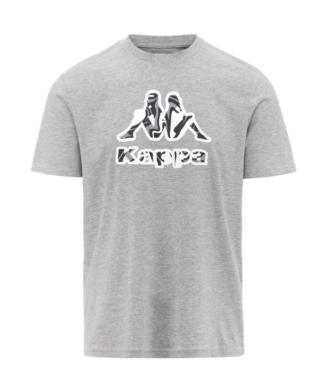 Camiseta Kappa Homem Fioro Cinzento Md