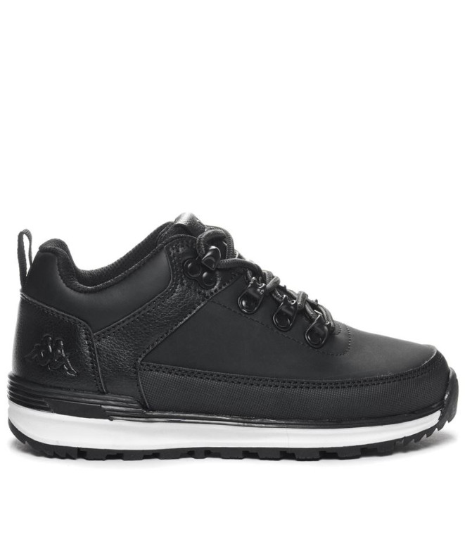 Zapatillas Kappa Monsi Low Junior Lace Infantil Negro/Blanco